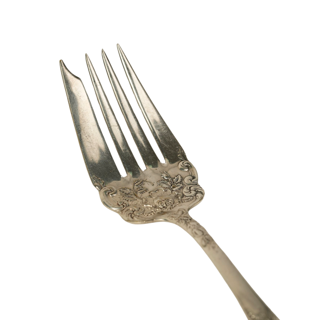 Antique Rosalie Serving Fork