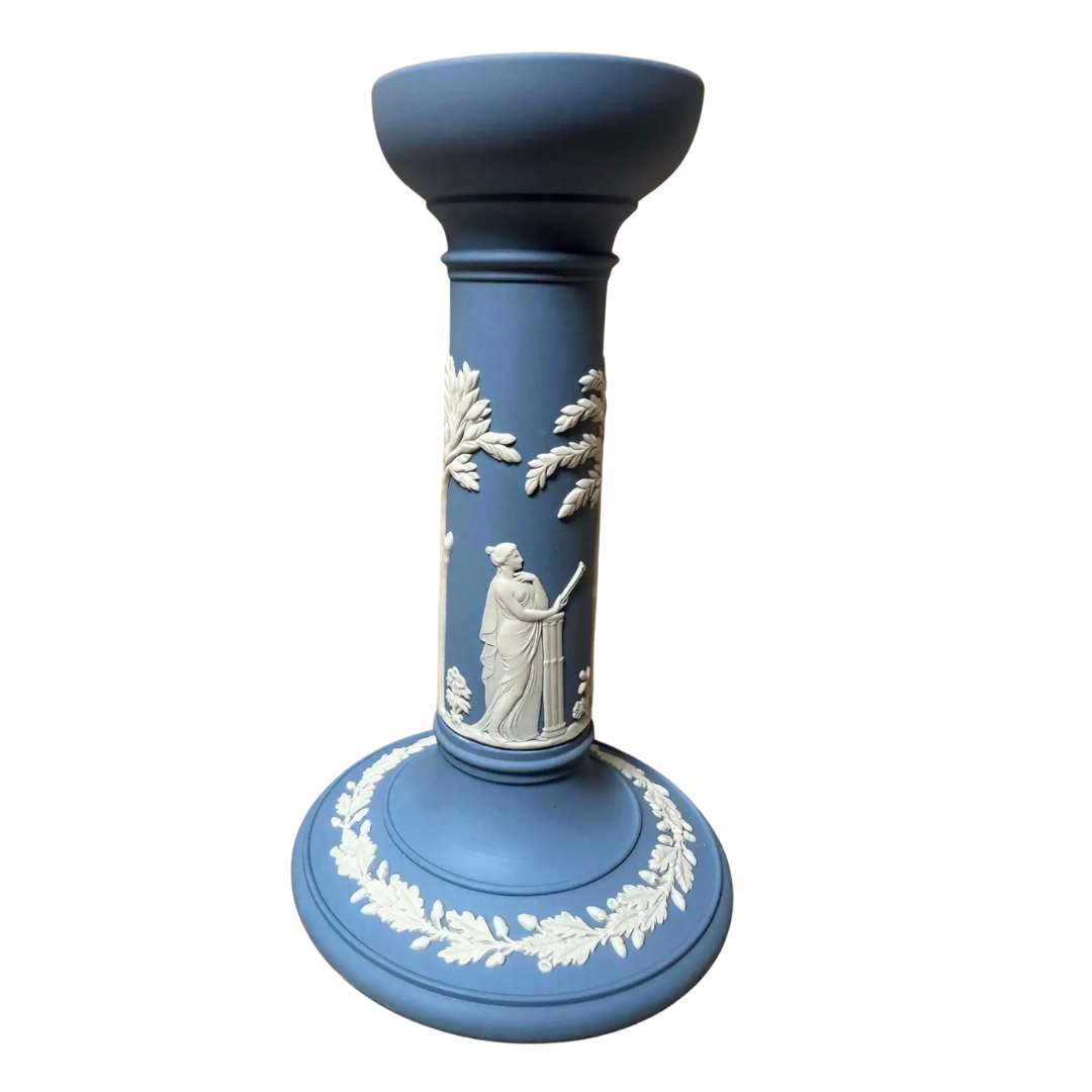 Wedgwood Jasperware Neoclassical Candlesticks