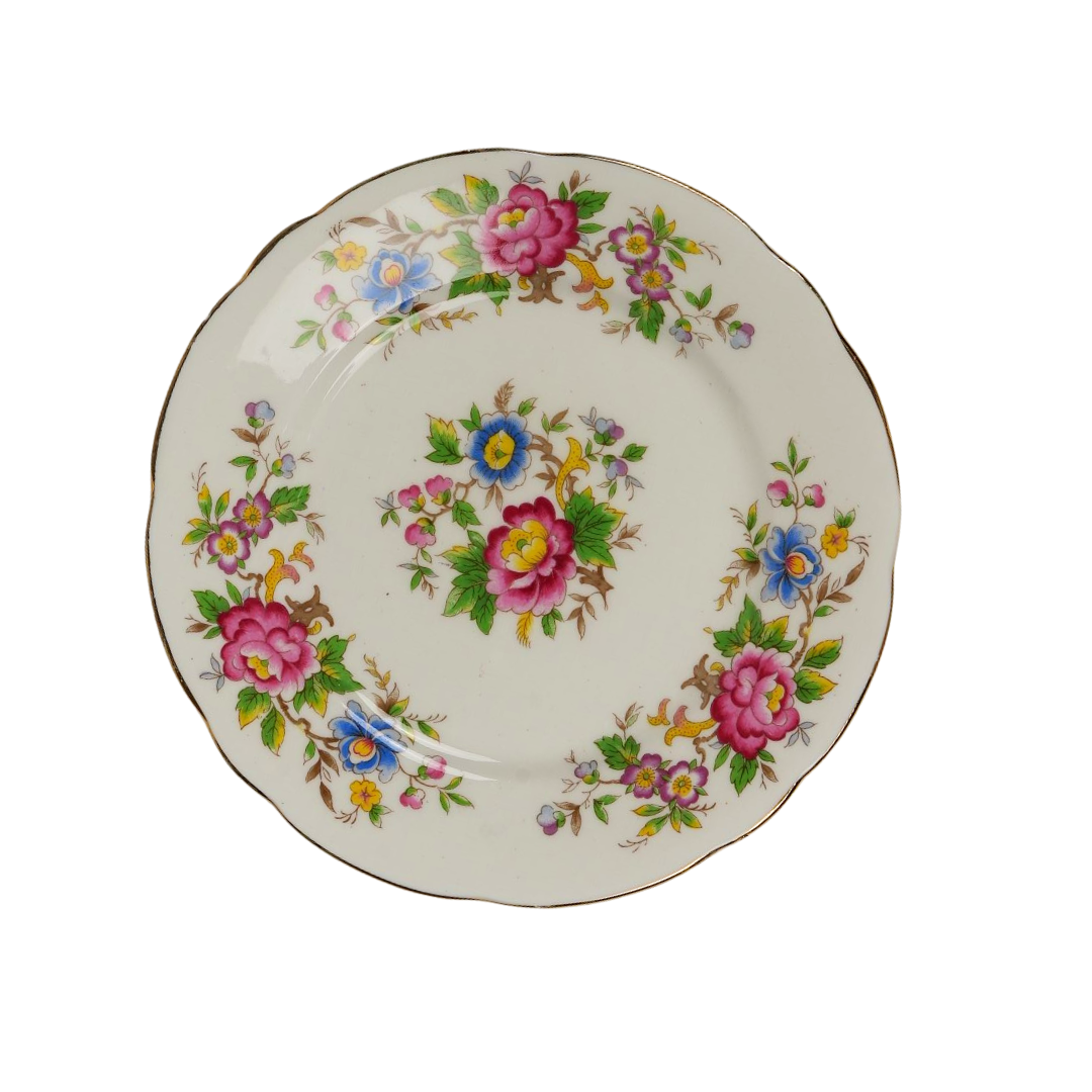 Vintage Floral Side Plate