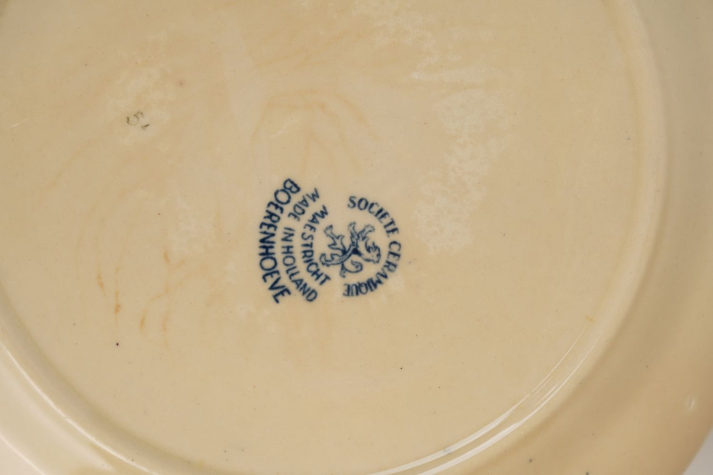 Dutch Antique Butter Dish