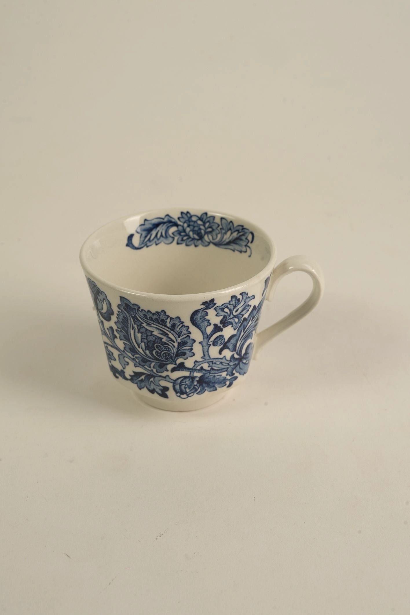 Vintage Ridgway Ironstone Espresso Cups & Saucers | Set of 2