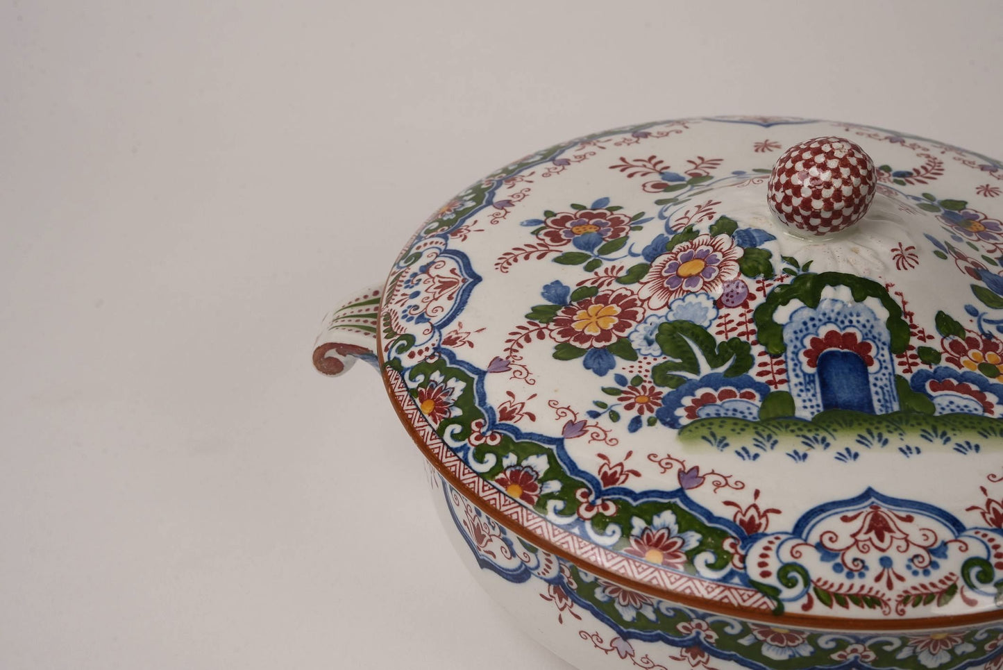 Antique Booths 'Old Dutch Peacock' China Dinner Service