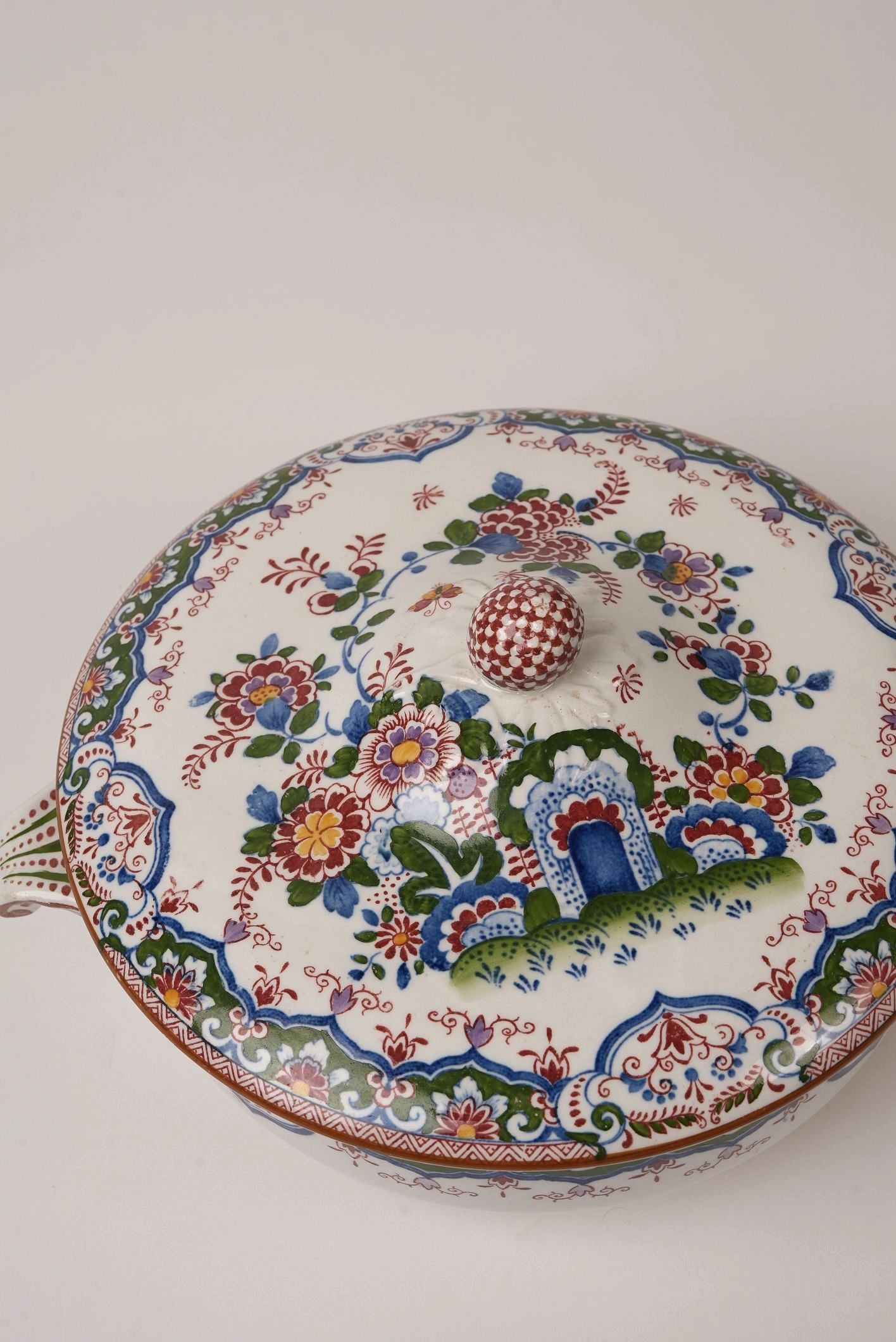 Antique Booths 'Old Dutch Peacock' China Dinner Service