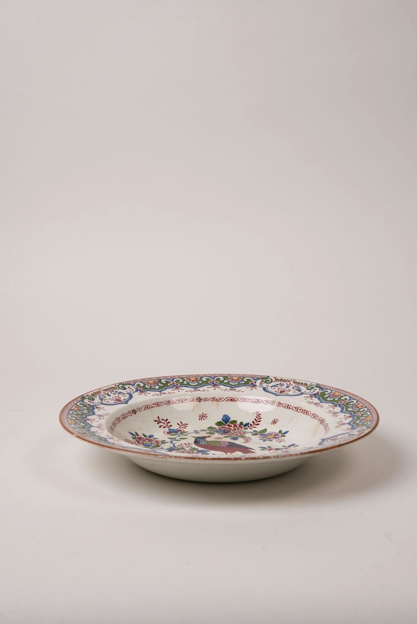 Antique Booths 'Old Dutch Peacock' China Dinner Service