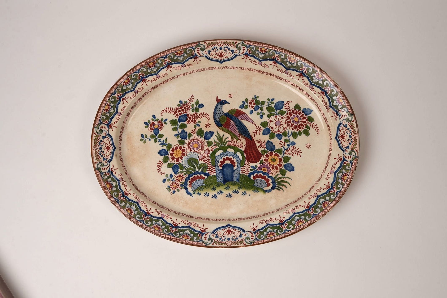 Antique Booths 'Old Dutch Peacock' China Dinner Service