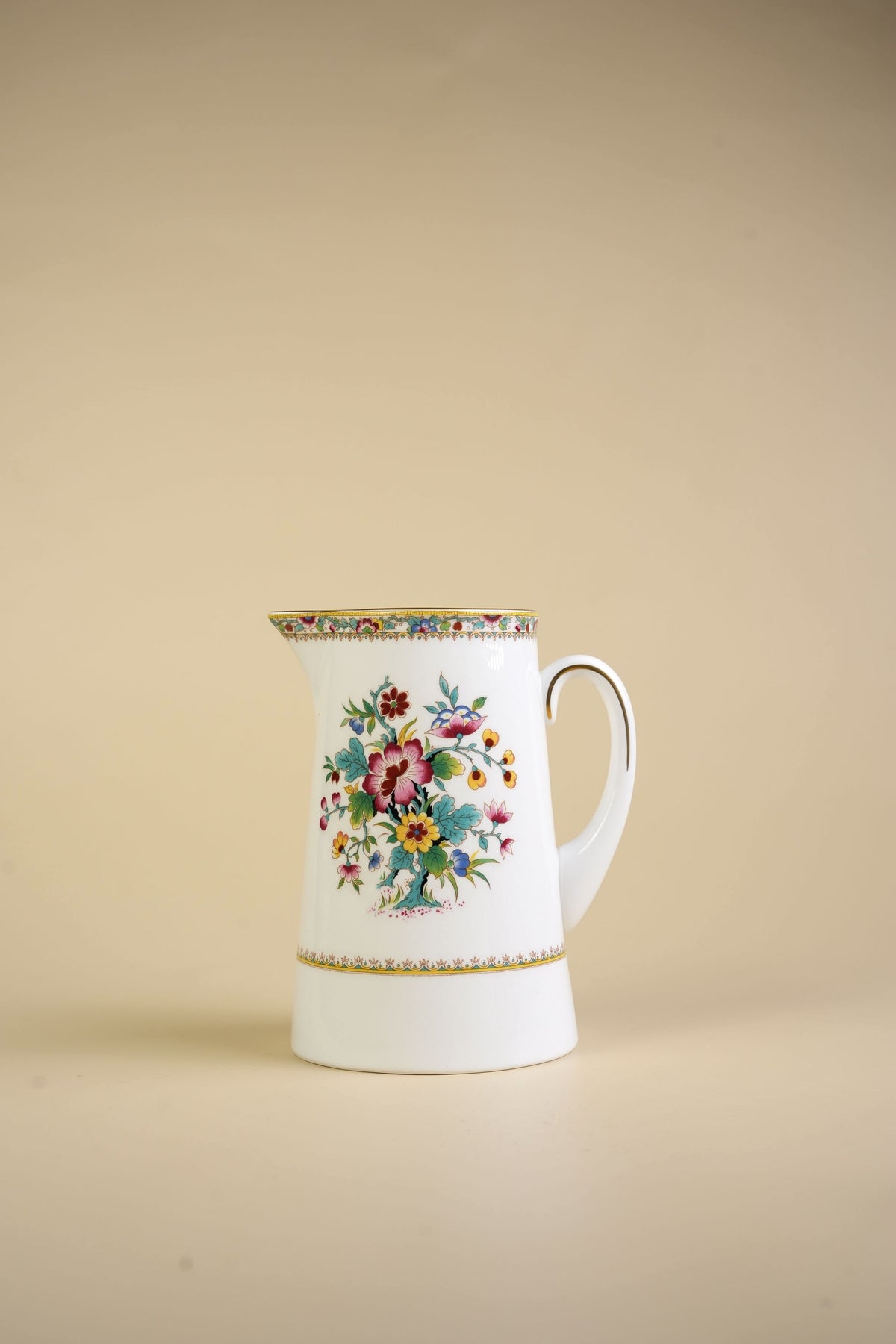 Coalport Ming Rose Bone China Water Jug