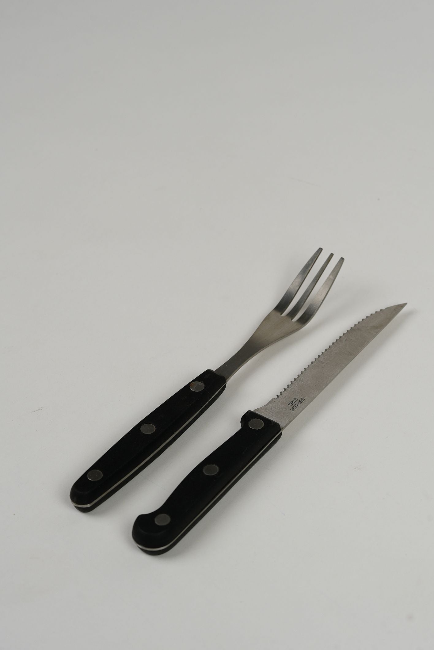 Vintage Steak Knife & Fork | Set of 12