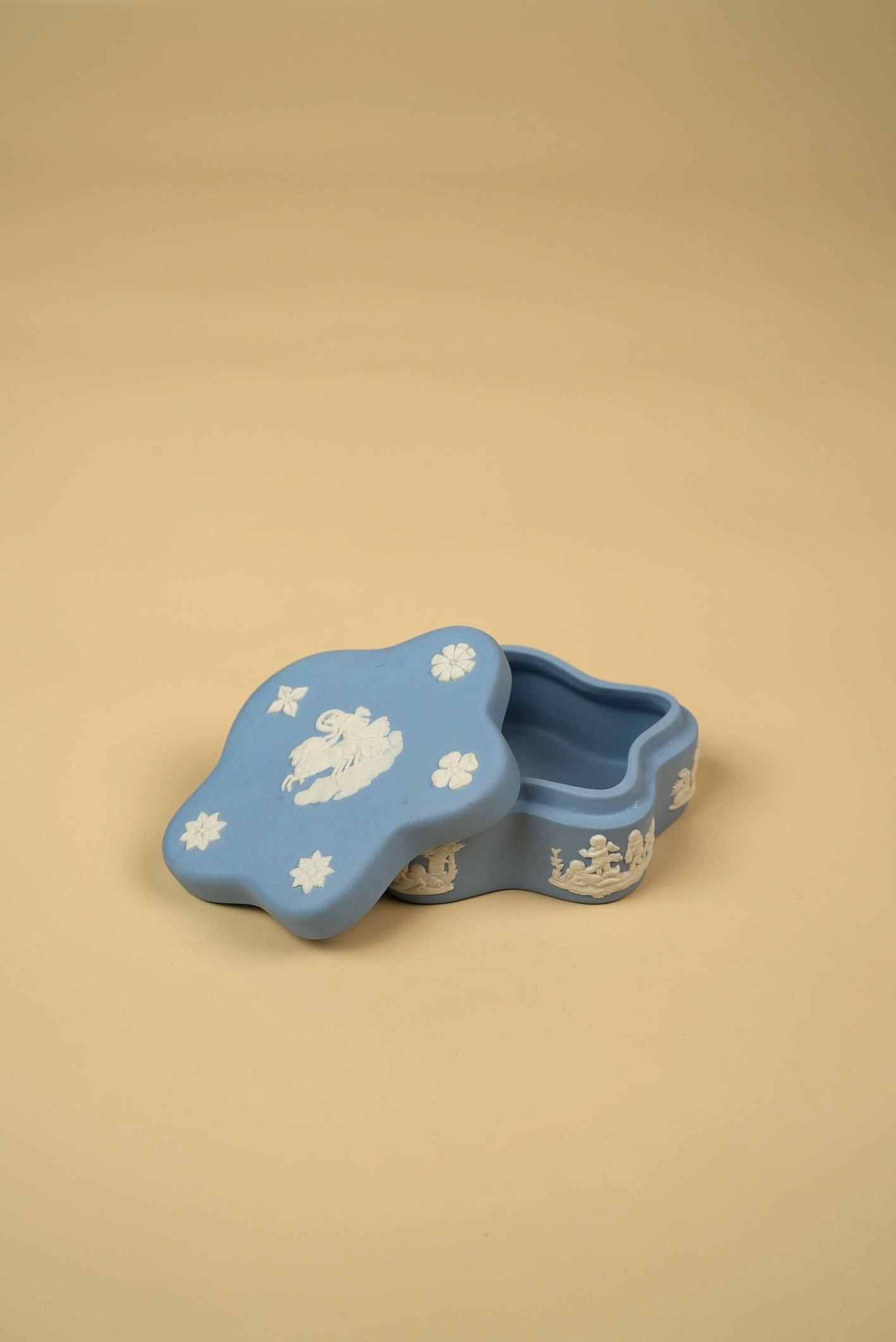 Jasperware Wedgwood Trinket Box
