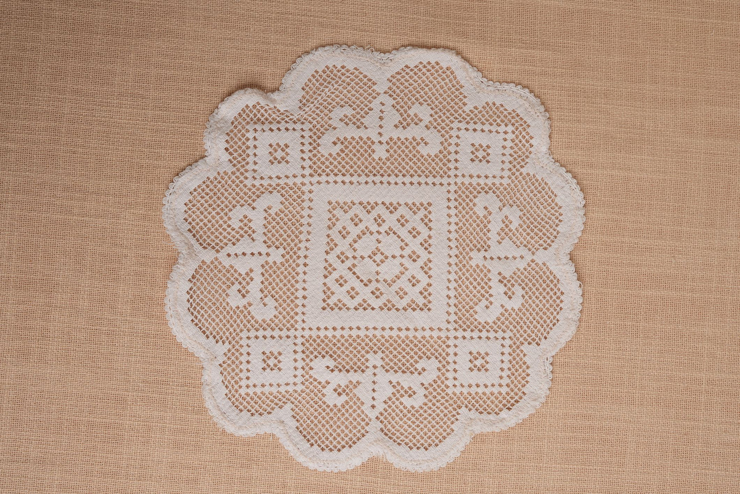 Vintage Embroidered Doiley