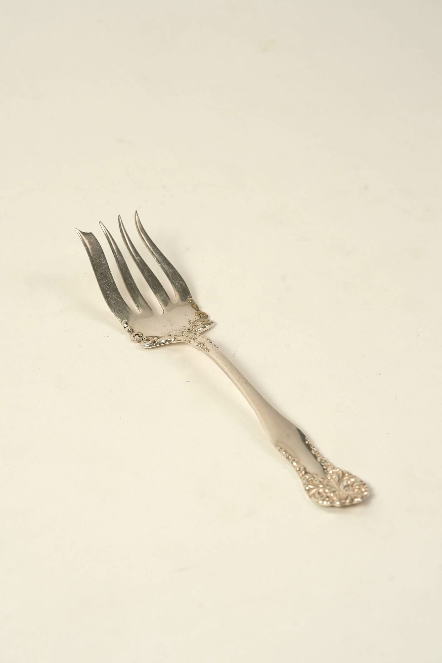 Antique Rosalie Serving Fork