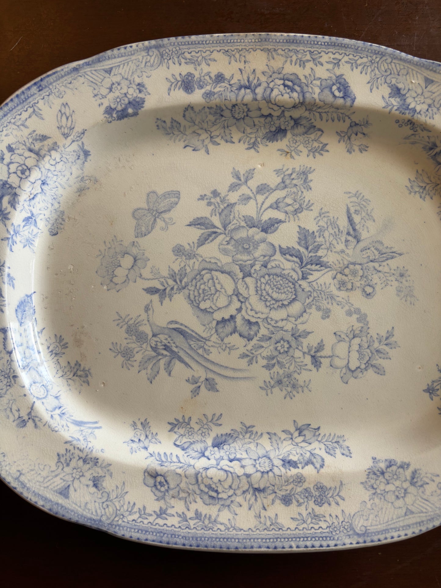 A.W & Co Asiatic Pheasants Platter