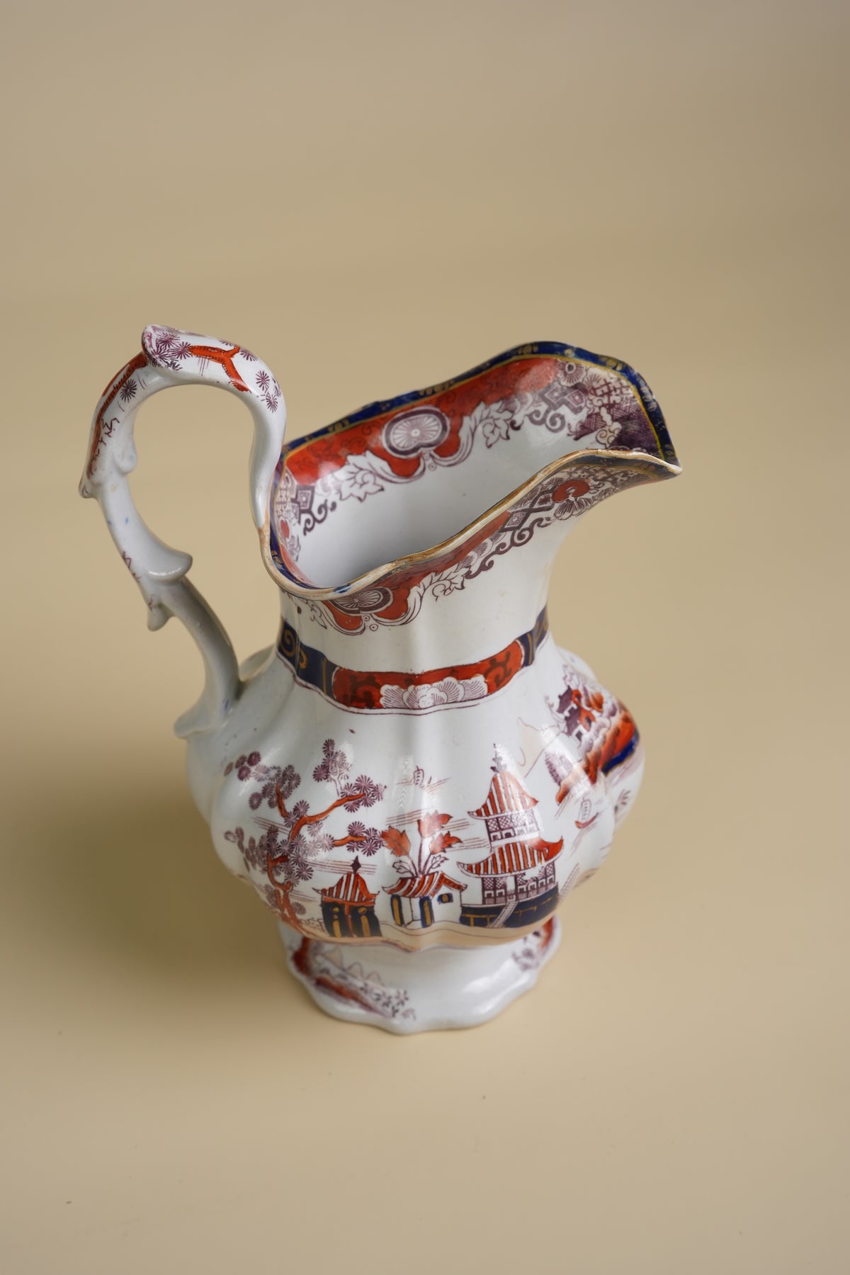 Imari-Style Mason's Ironstone Jug
