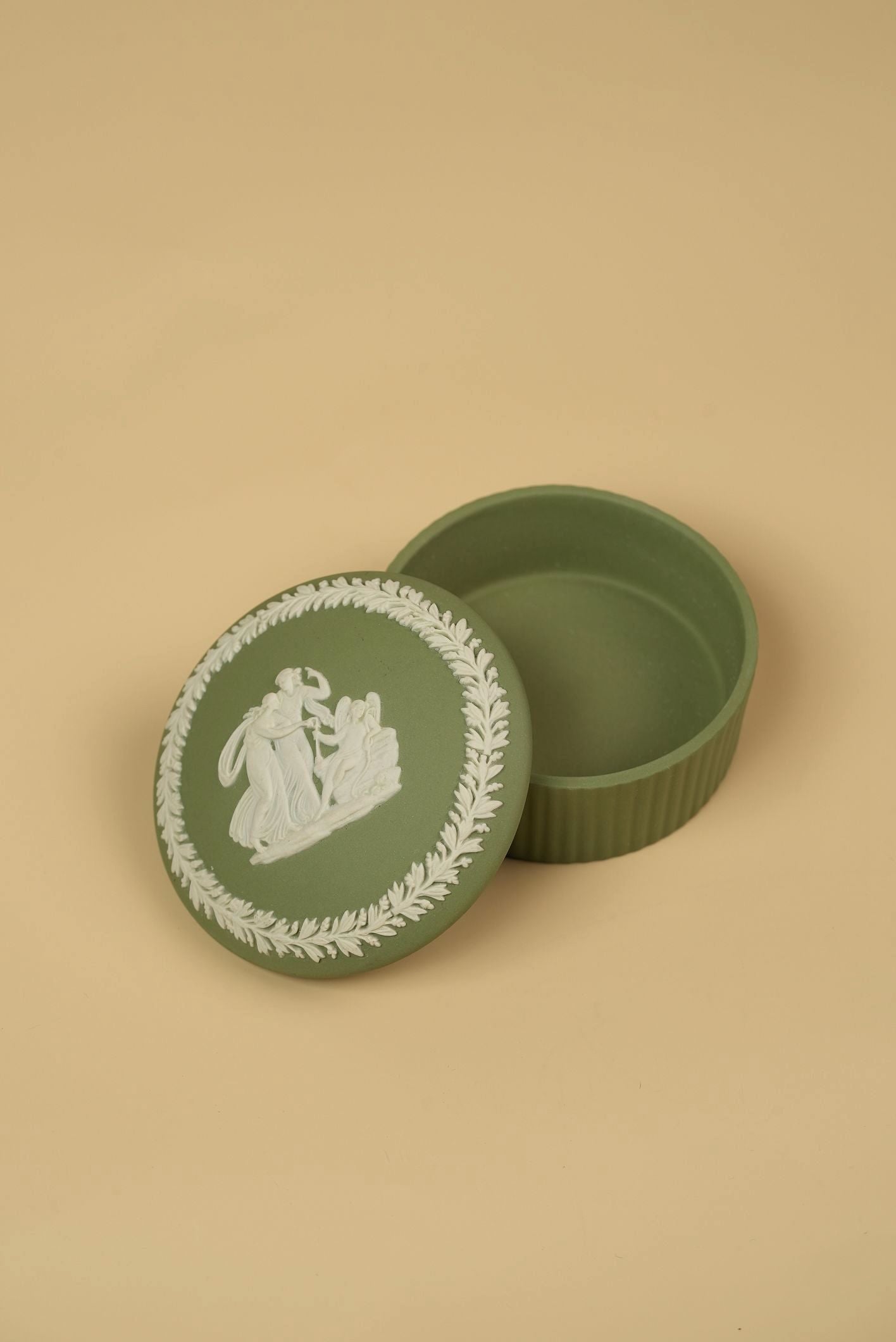 Jasperware Wedgwood Trinket Box