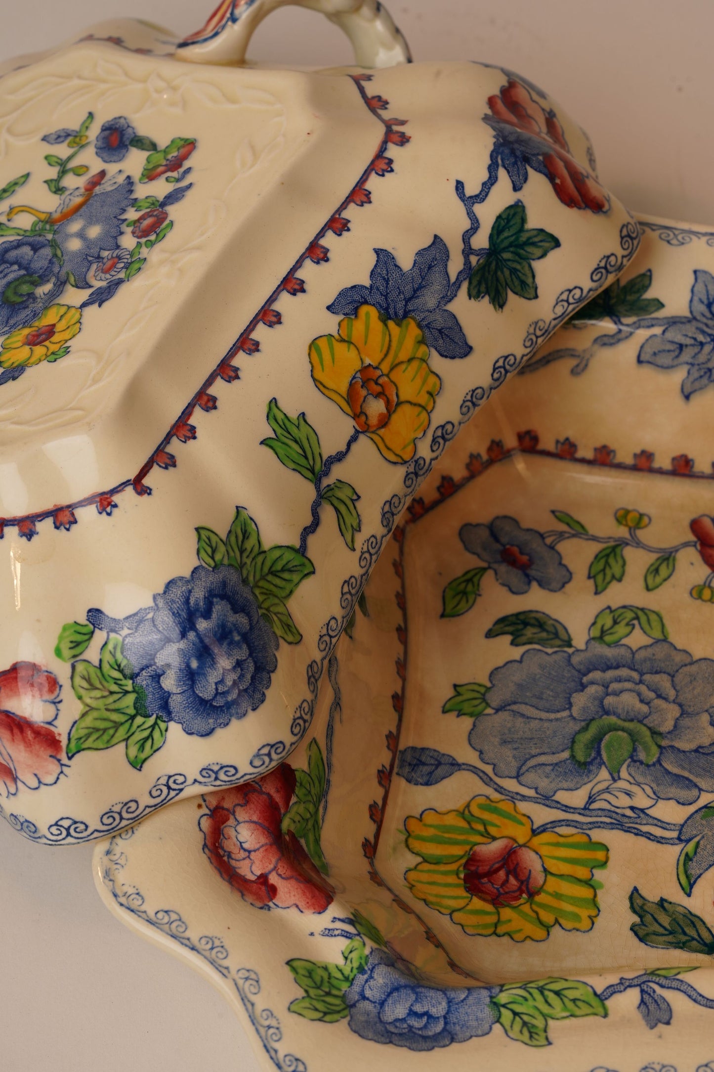 Antique Mason's Regency Dinner Set