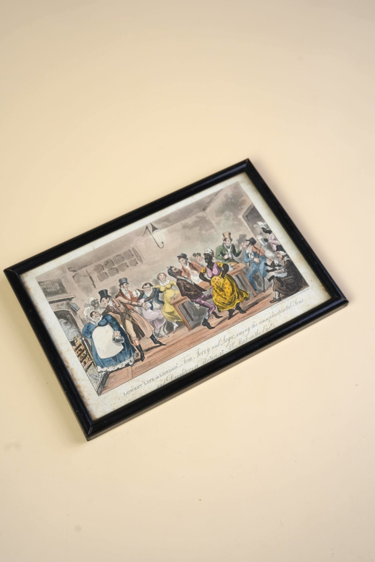 Regency Hand-Coloured Aquatint, Pierce Egan's Life in London, 1821