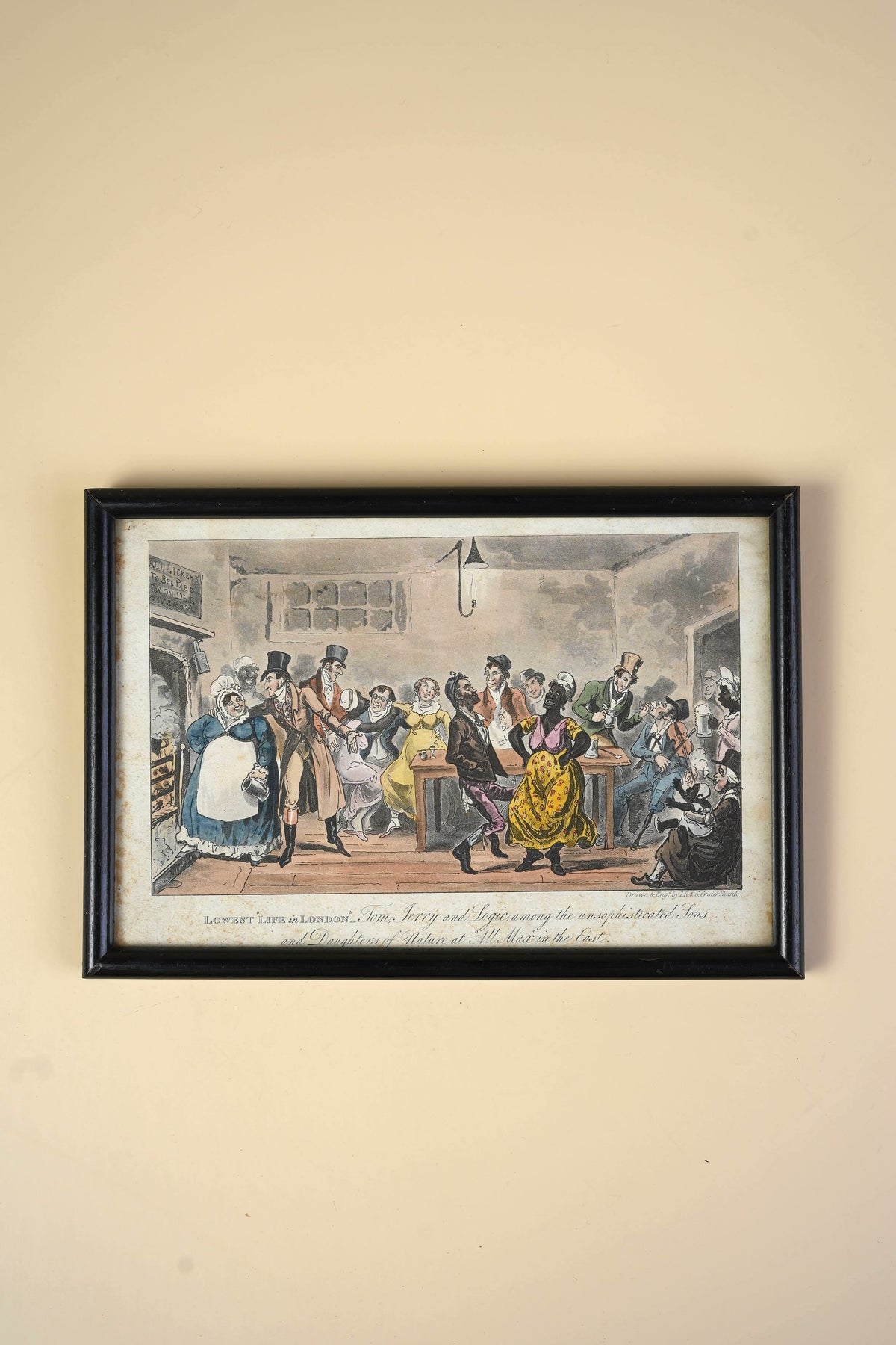 Pierce Egan's Life in London, 1821, Set of 2