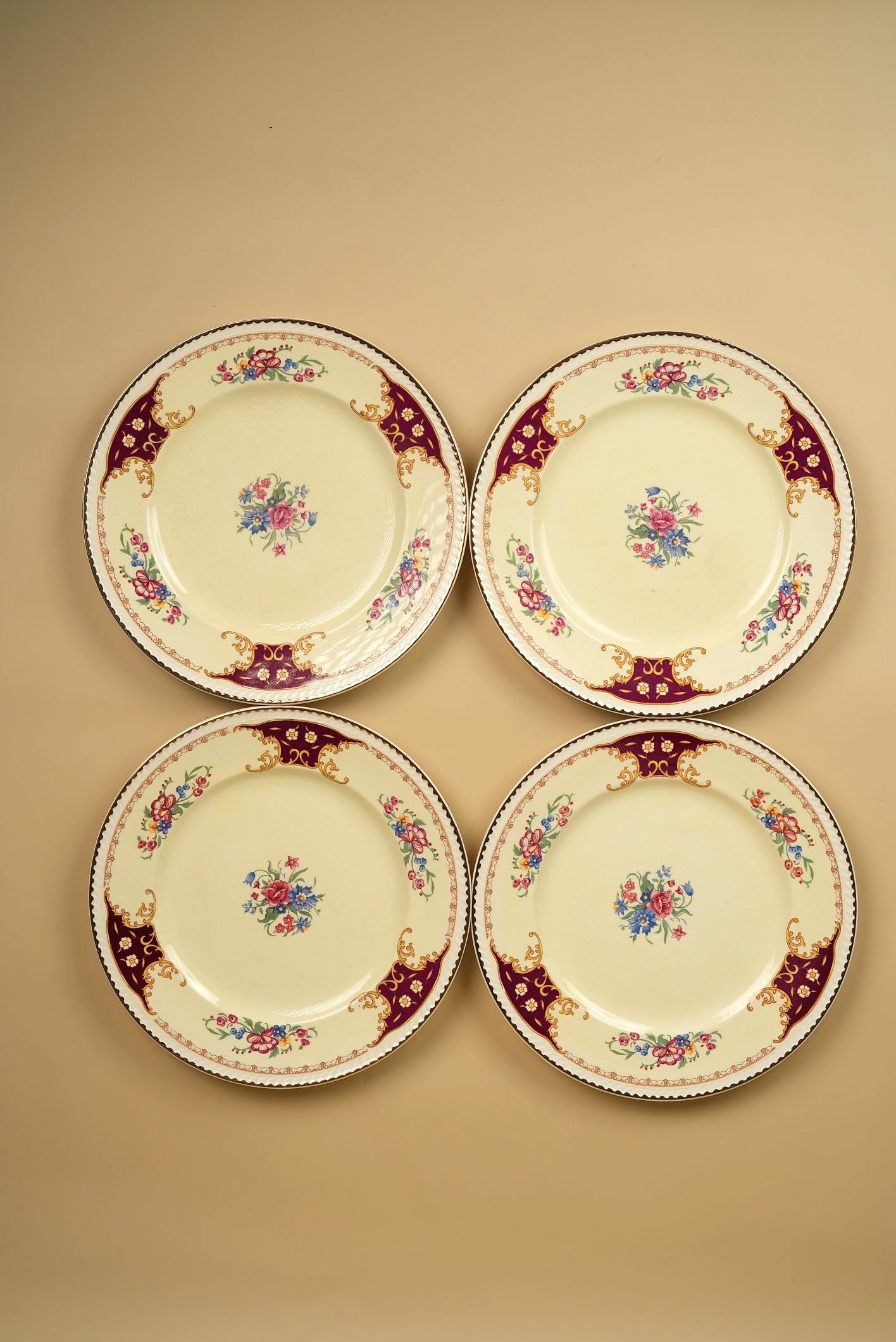 Ridgeway Vintage Dinner Plates | Set of 6