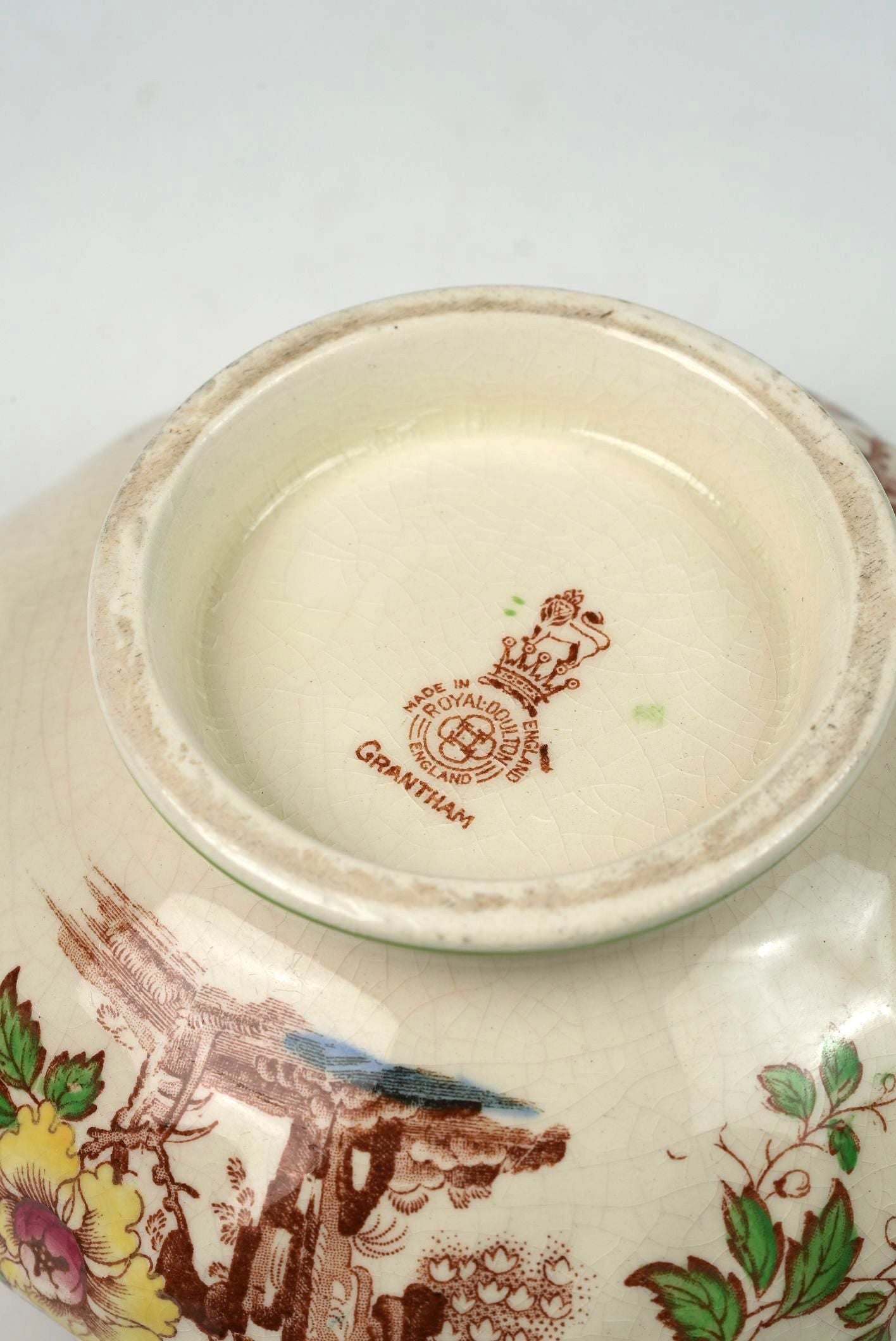 Royal Doulton Grantham Backstamp Gravy Boat