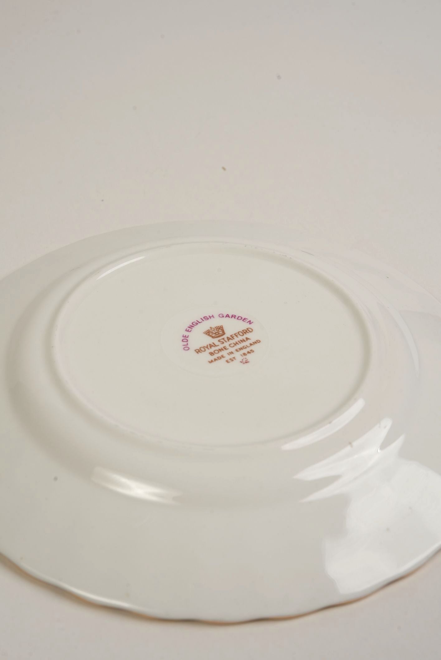 Royal Stafford 'Olde English Garden' Bone China Side Plates | Set of 2