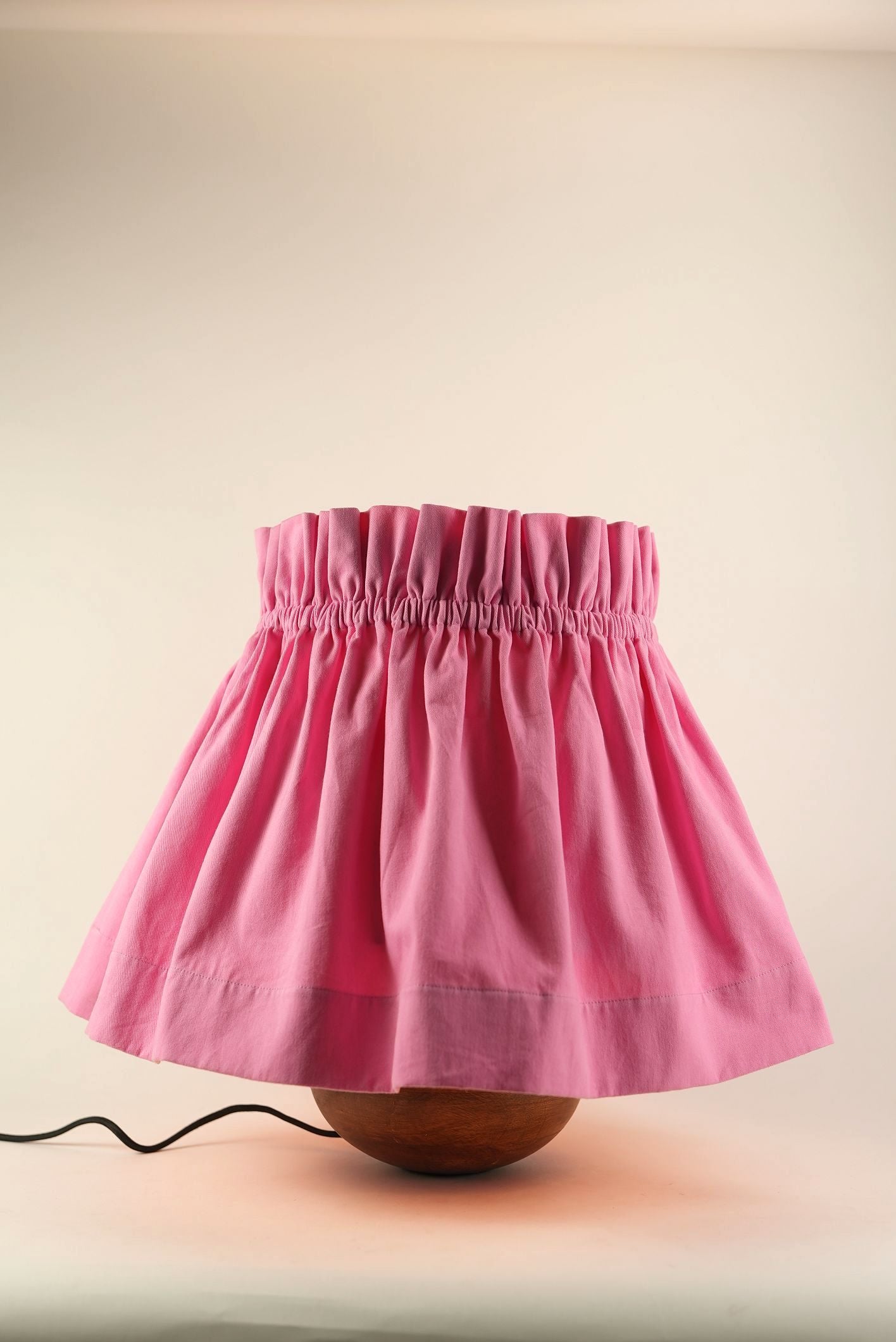 Scrunchie Style Lampshade