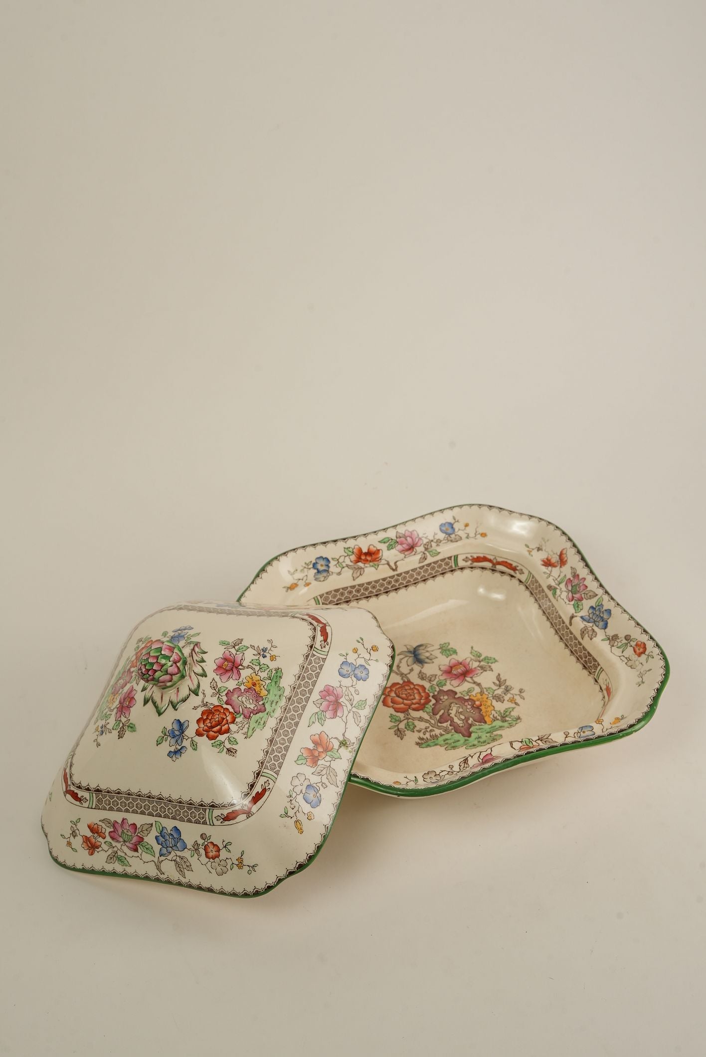 Spode Chinese Rose Pattern Dinner Service