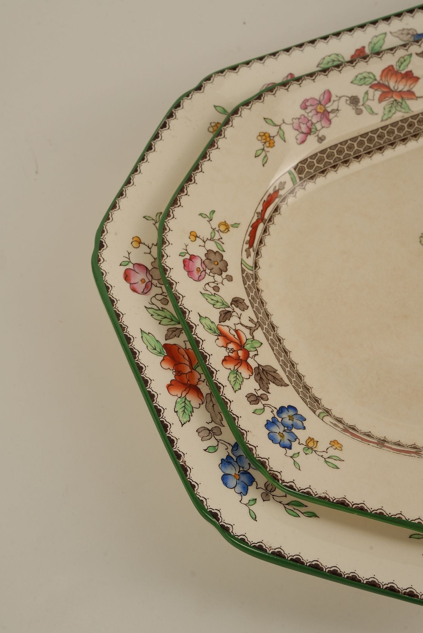 Spode Chinese Rose Pattern Dinner Service