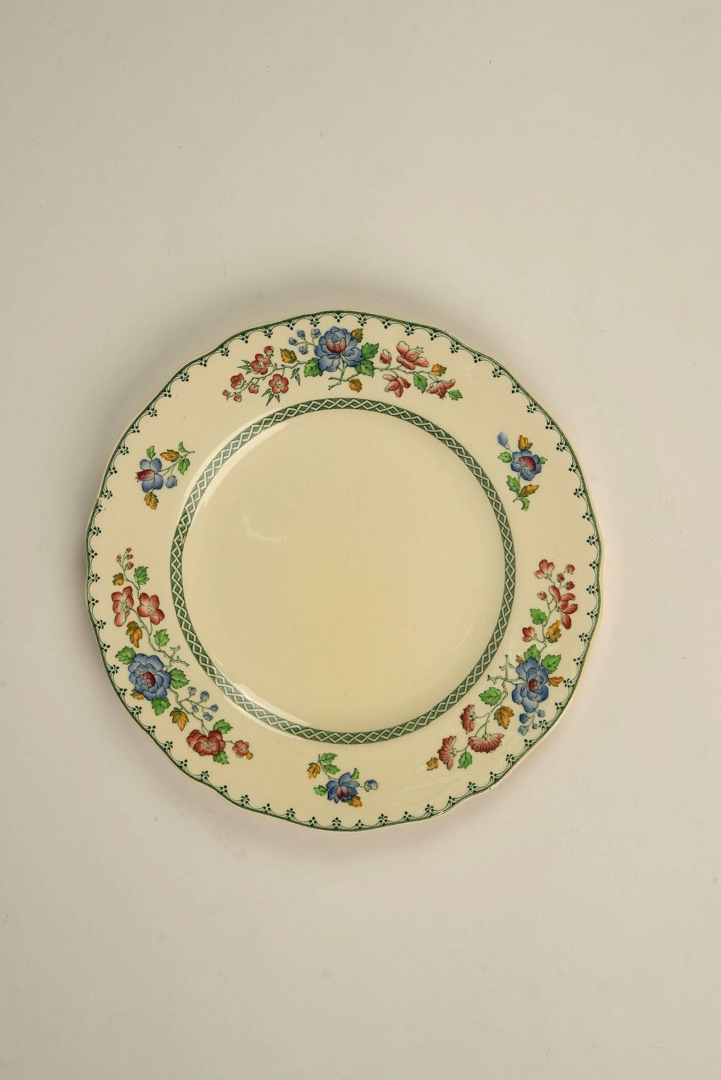 Vintage Copeland Spode 'Royal Jasmine' Dinner Plates | Set of 5