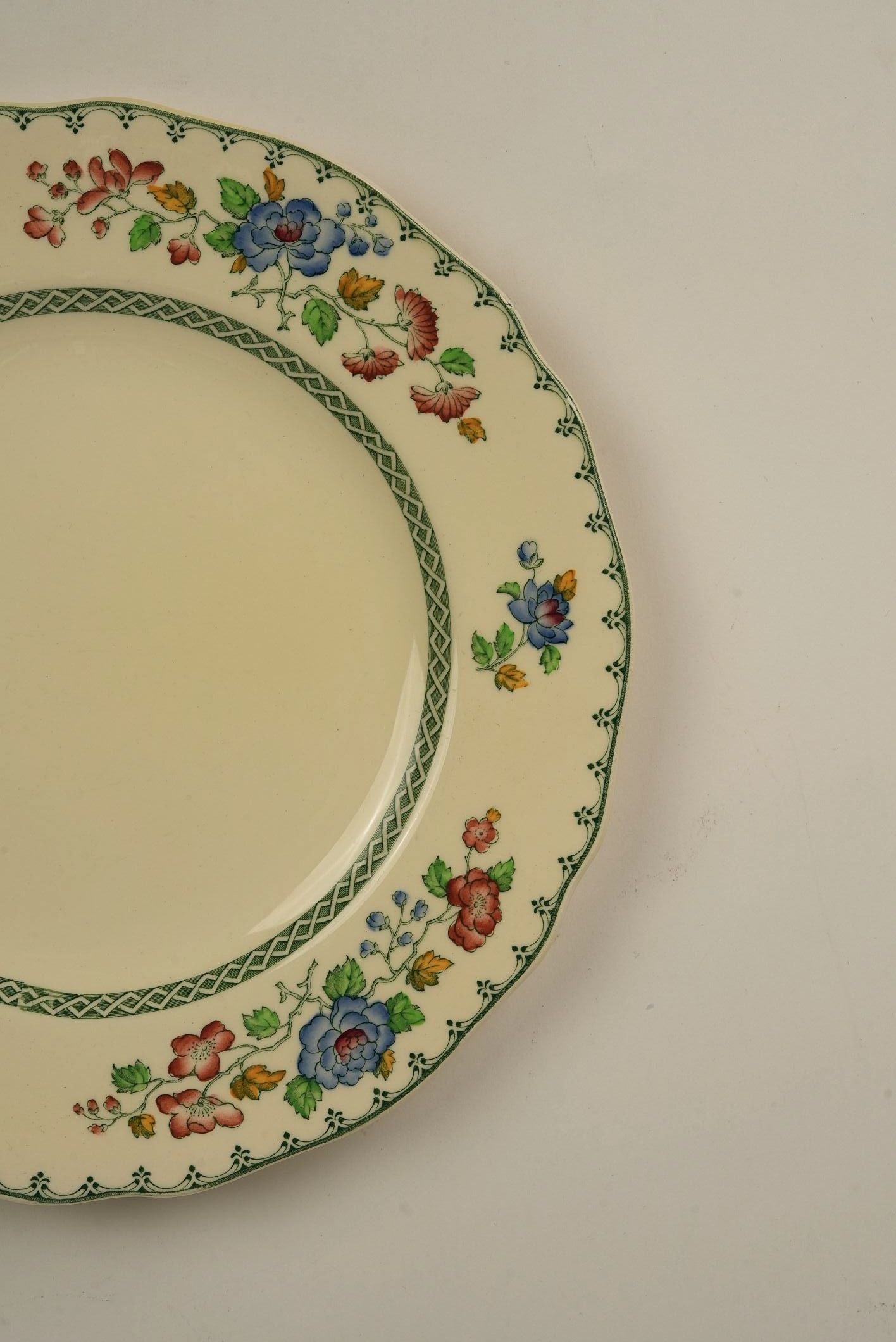 Vintage Copeland Spode 'Royal Jasmine' Dinner Plates | Set of 5