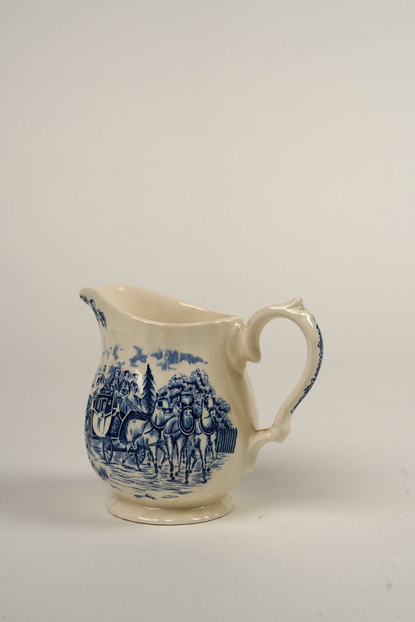 Vintage Myott 'Coaching Scenes' Milk Jug