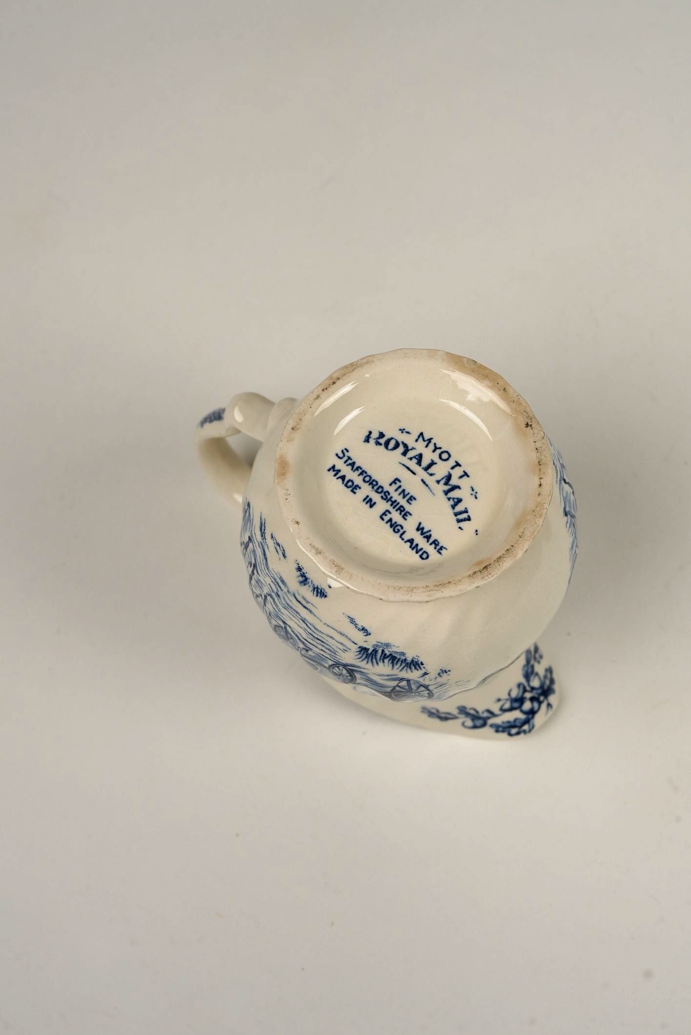 Vintage Myott 'Coaching Scenes' Milk Jug