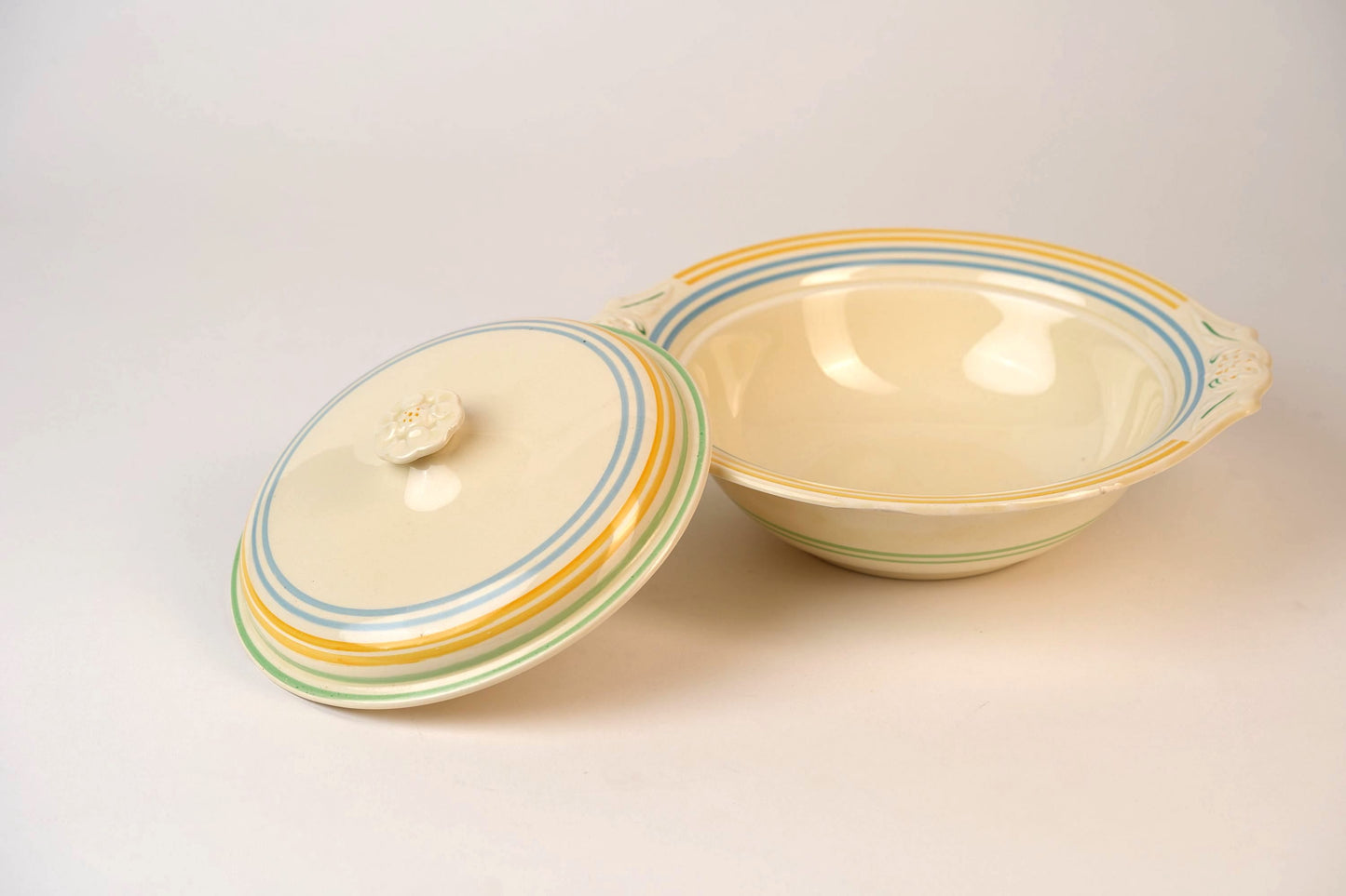 Vintage Stripe Terrine
