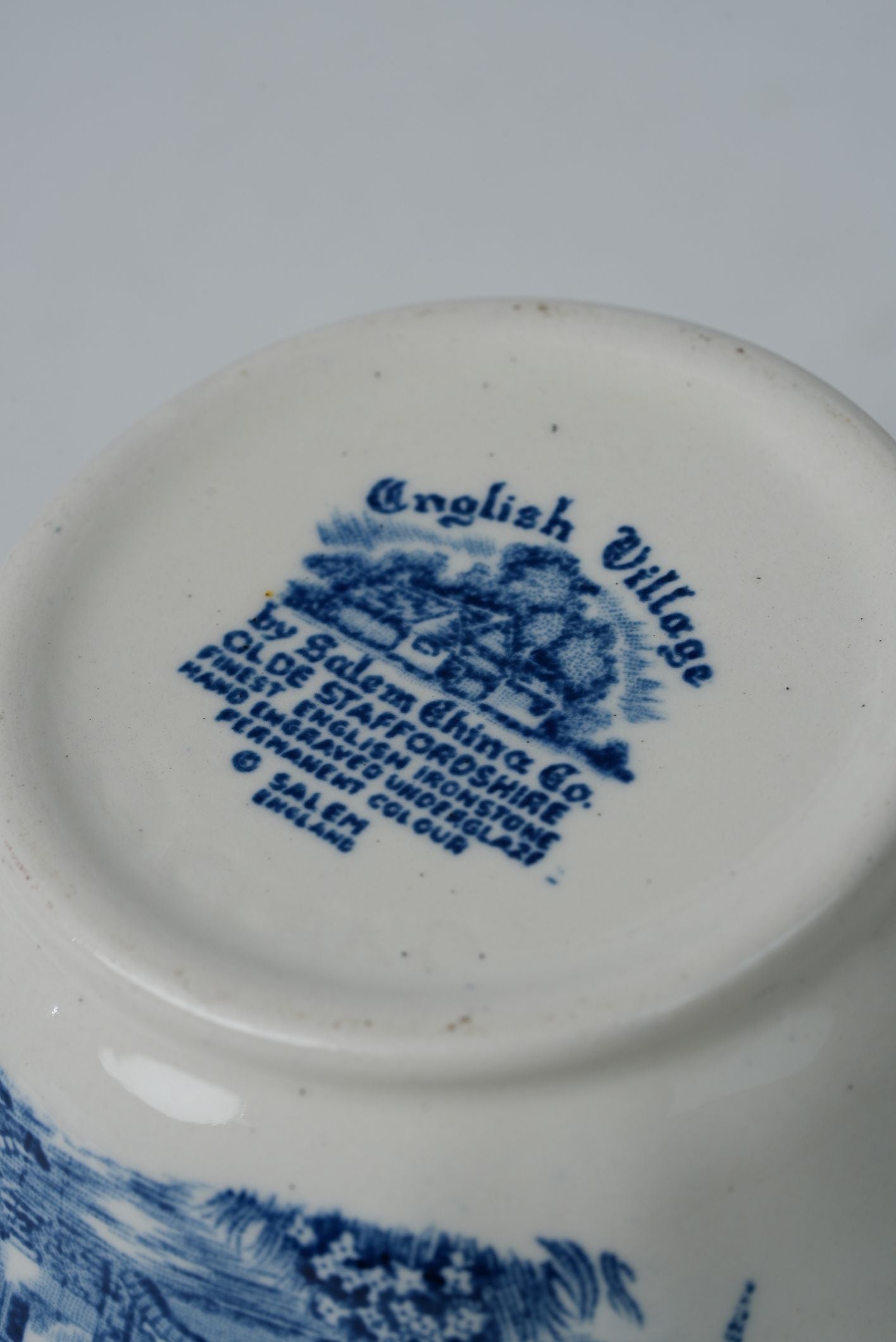 "English Village" Sugar Pot