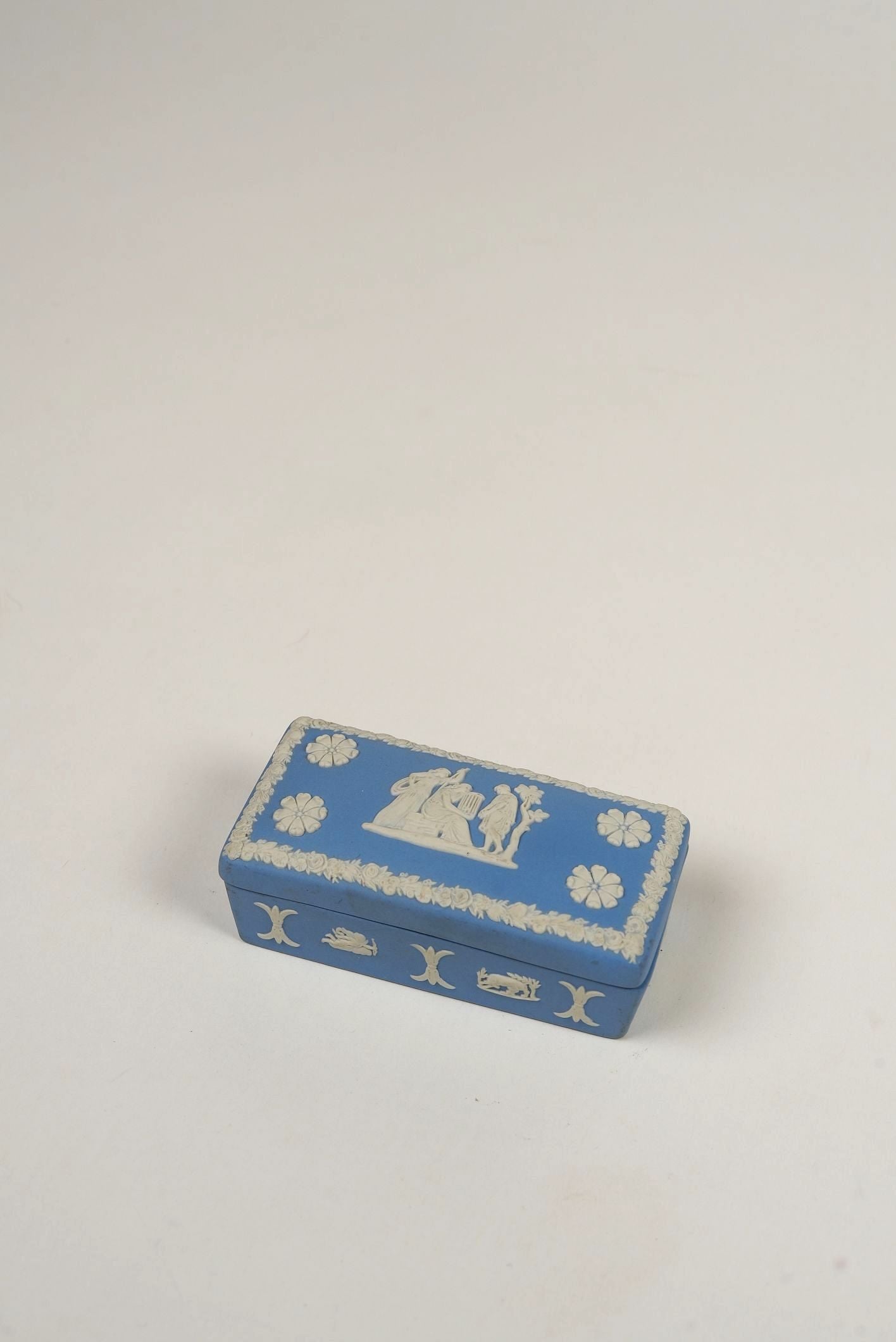 Jasperware Wedgwood Rectangular Trinket Box