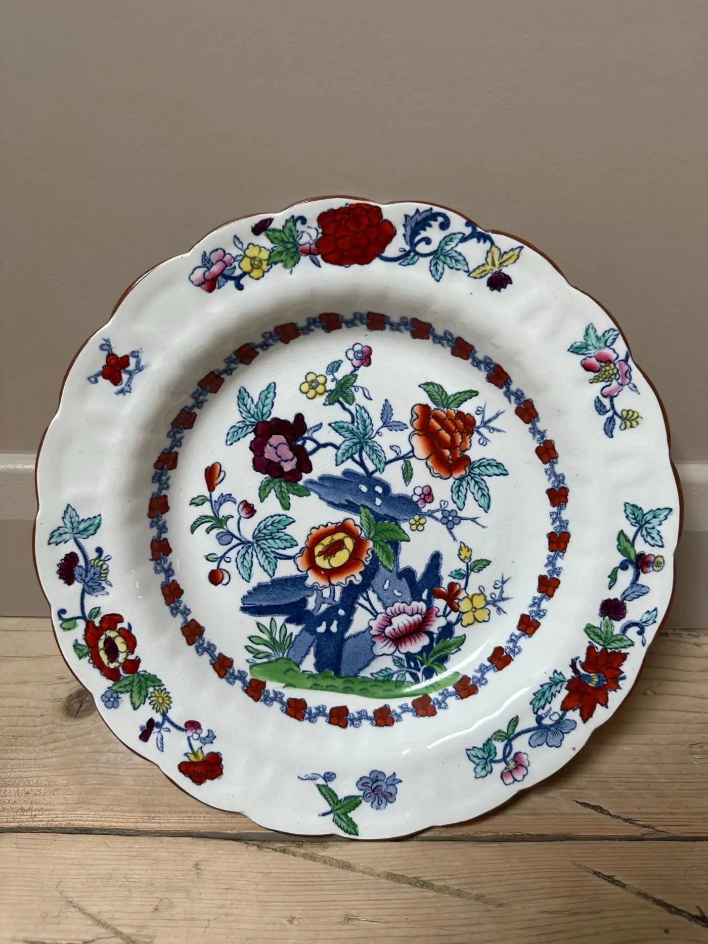 Booths 'Pompadour' Plate
