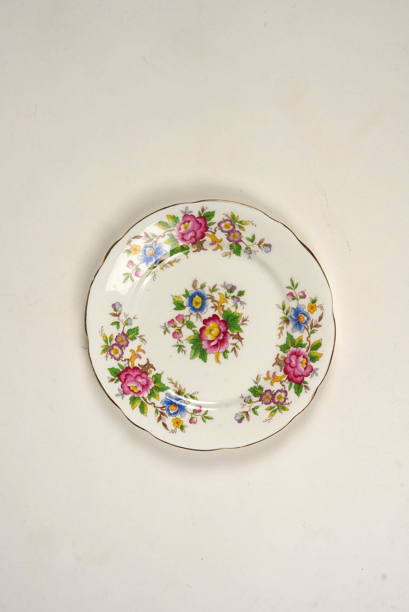 Vintage Floral Side Plate