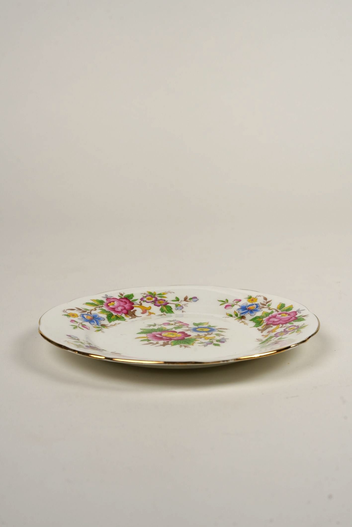 Vintage Floral Side Plate