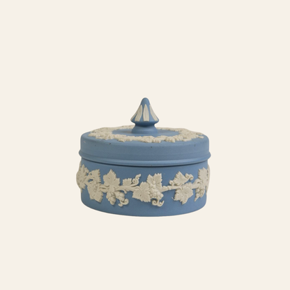 Jasperware Wedgwood Trinket Box