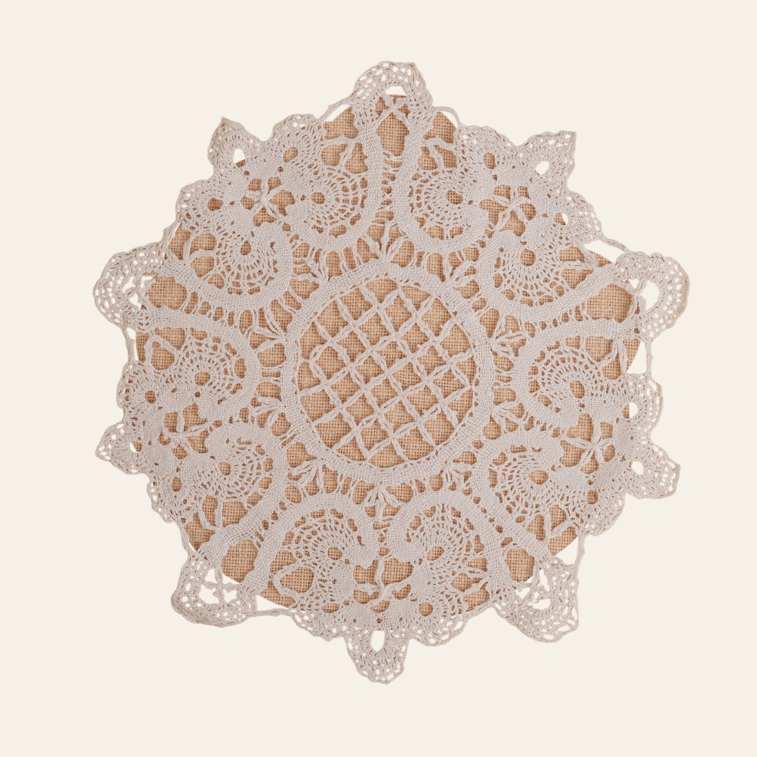 Vintage Embroidered Doiley