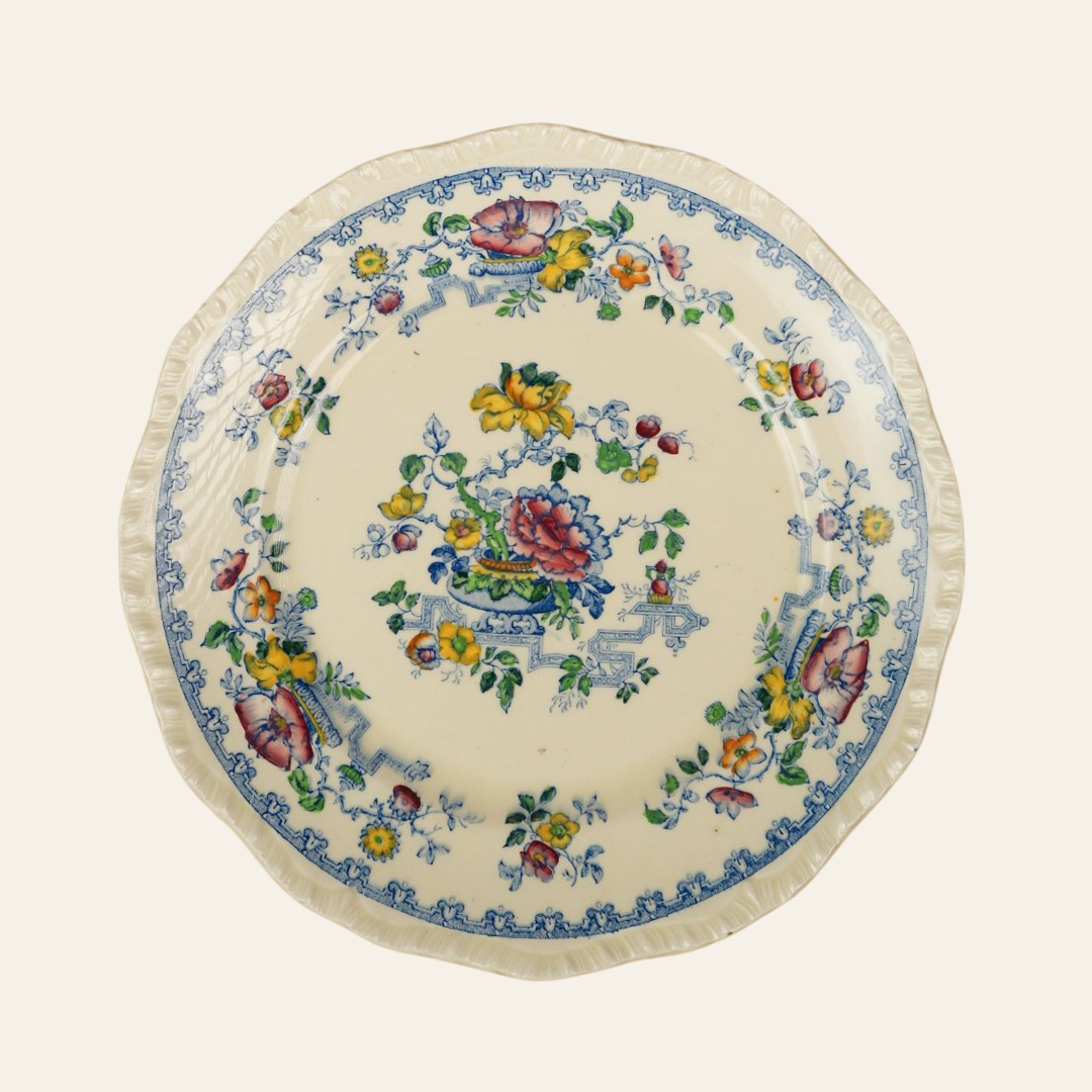 Mason's Vintage Lunch Plates | Set of 2
