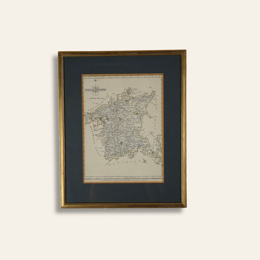 Antique Map of Worcestershire by John Cary, 1787