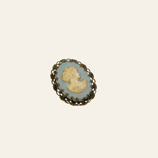 Antique Italian Cameo Brooch