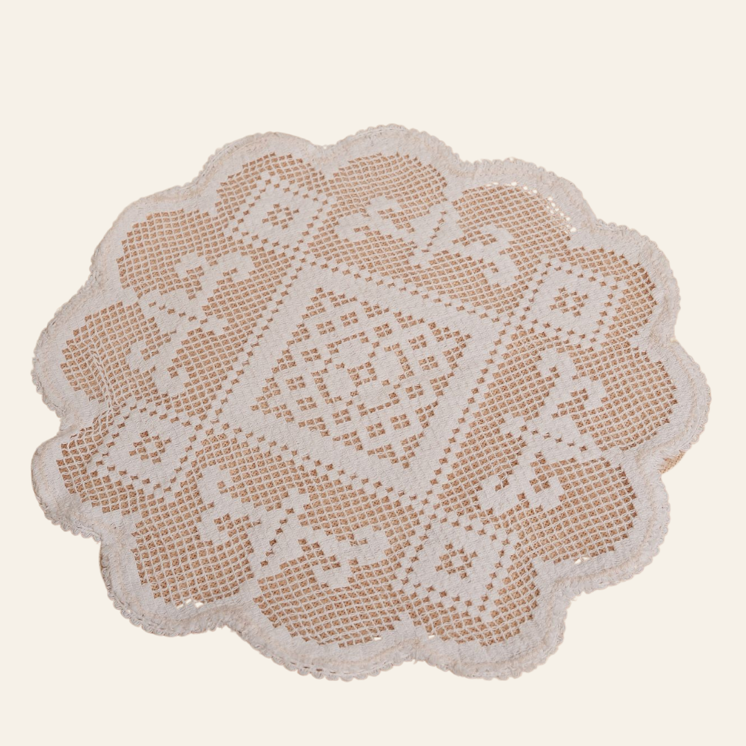 Vintage Embroidered Doiley