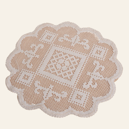 Vintage Embroidered Doiley