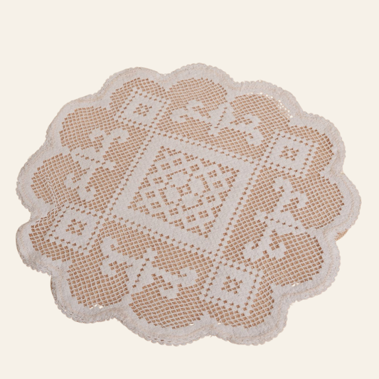 Vintage Embroidered Doiley