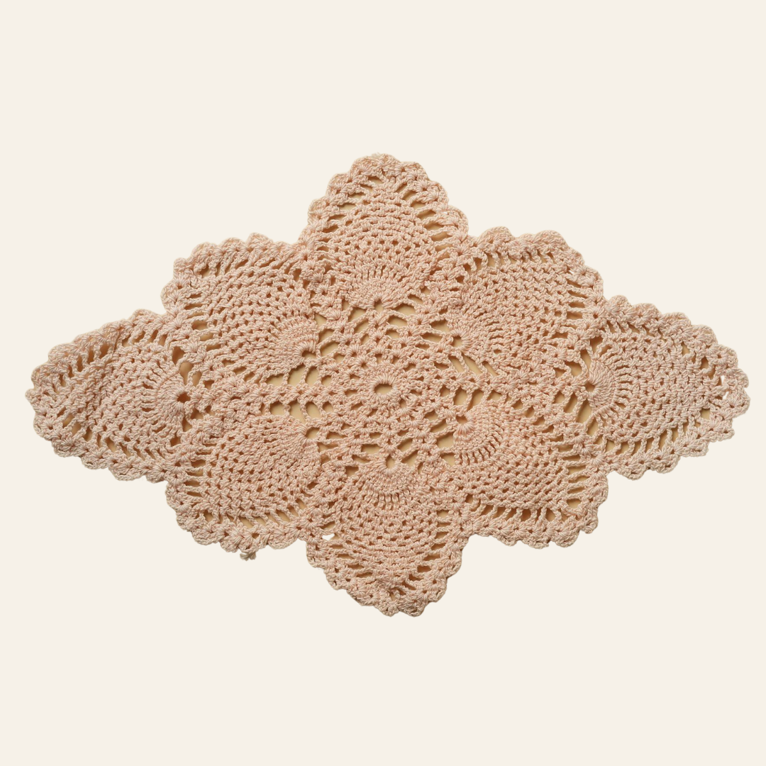 Vintage Crochet Tray Cloth