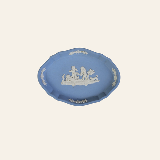 Jasperware Wedgwood Trinket Plate