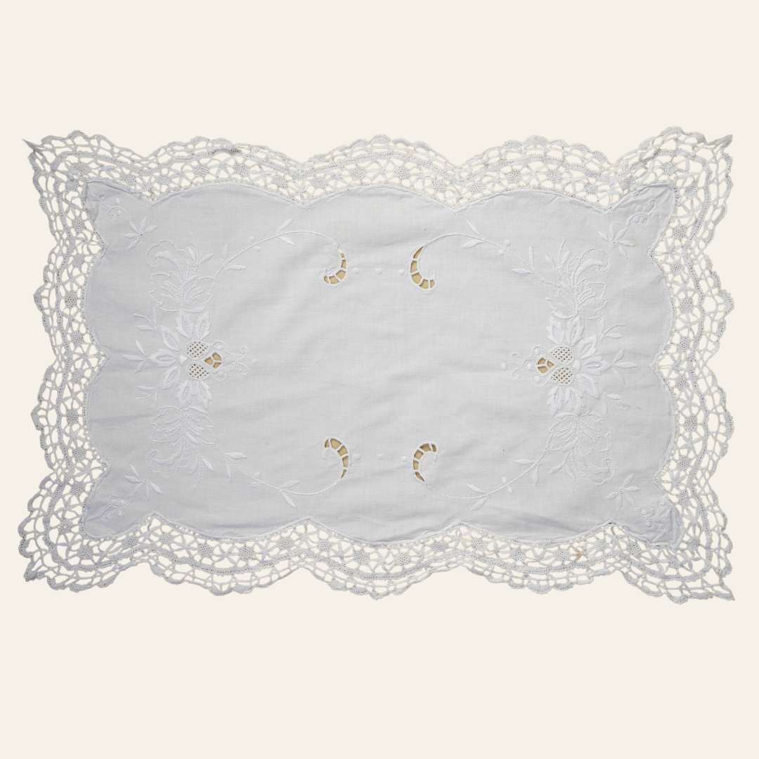 Vintage Lace Tray Cloth