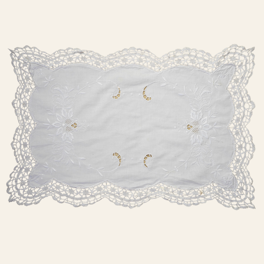 Vintage Lace Tray Cloth