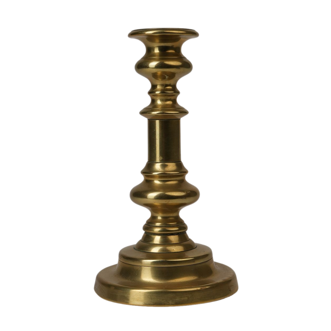 Classic Vintage Brass Candle Stand