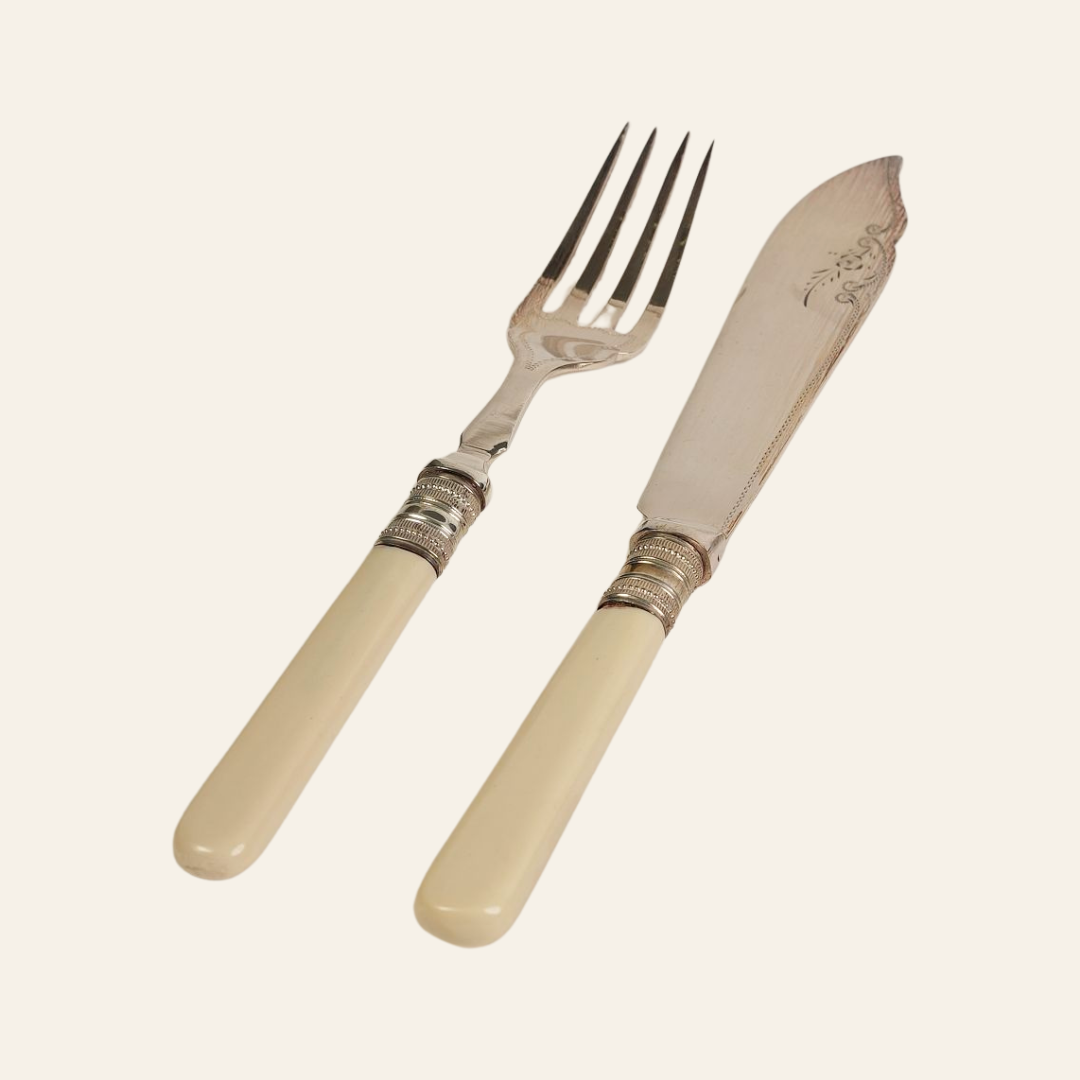 Vintage Knife & Fork | Set of 12
